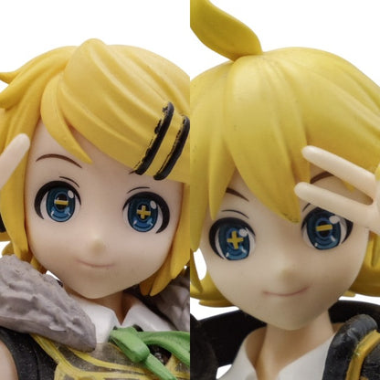 Project DIVA Arcade Future Tone スーパープレミアムフィギュア “鏡音リン-トランスミッター”＆“鏡音レン-レシーバー” セット 中古 a1