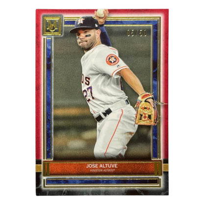 TOPPS MLBカード MUSEUM COLLECTION JOSE ALTUVE HOUSTON ASTROS /50 #97 中古 IT2