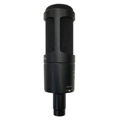 audio-technica バックエレクトレット・コンデンサー・マイクロホン ブラック 低ノイズ 自宅録音 動画配信 AT2035 中古 T1