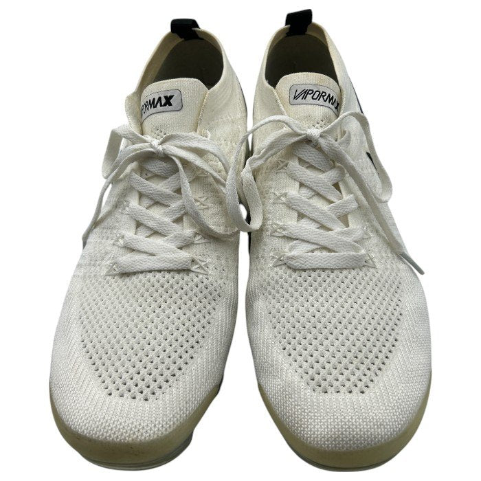 NIKE ナイキ エア ヴェイパーマックス フライニット2 28.5cm スニーカー 靴 シューズ メンズ ホワイト 中古 W４