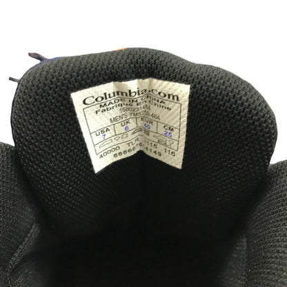 Columbia コロンビア セイバー3ミッド オムニテック メンズ レディース オールシーズン  トレッキングシューズ ネイビー 25cm ym5259-464 中古 M1