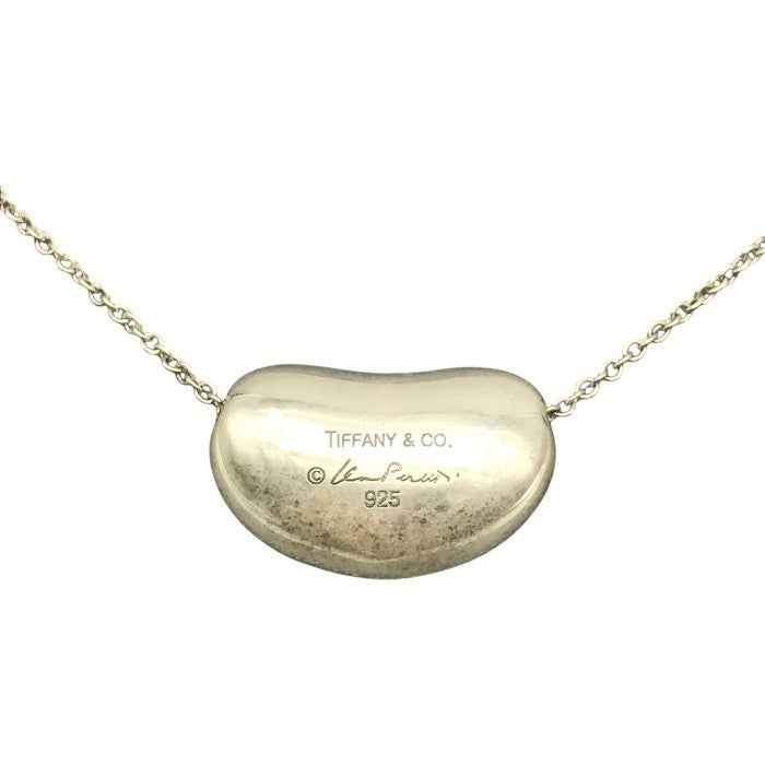 TIFFANY&Co. ティファニー ビーン ネックレス レディース シルバー925 SV エルサペレッティ 40cm 中古 T1