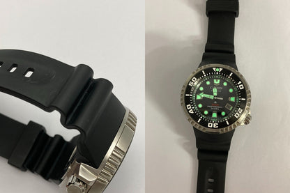 CITIZEN シチズン プロマスター MARINE-エコ・ドライブ プロフェッショナルダイバー 300m BN1024-01E 中古 D4
