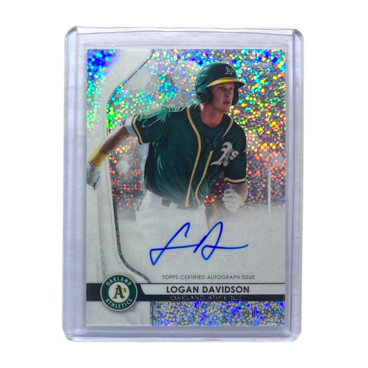 TOPPS MLBカード BOWMAN STERLING LOGAN DAVIDSON OAKLAND ATHLETICS /99 #BSPA-LD 中古 IT2