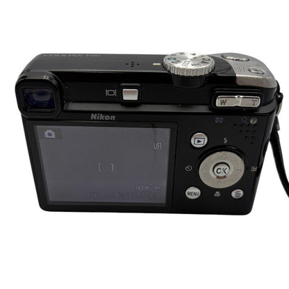 Nikon デジタルカメラ COOLPIX クールピクス P60 ブラック COOLPIXSP60 ニコン デジカメ 単三電池駆動 コンパクト 中古 W４
