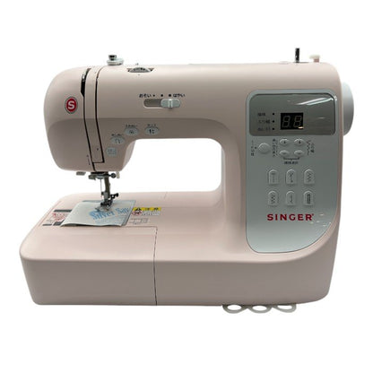 未使用品 SINGER シンガー コンピューターミシン SN777αlll ピンク ミシン 家庭用 アルファベット 数字 中古 Ｗ４