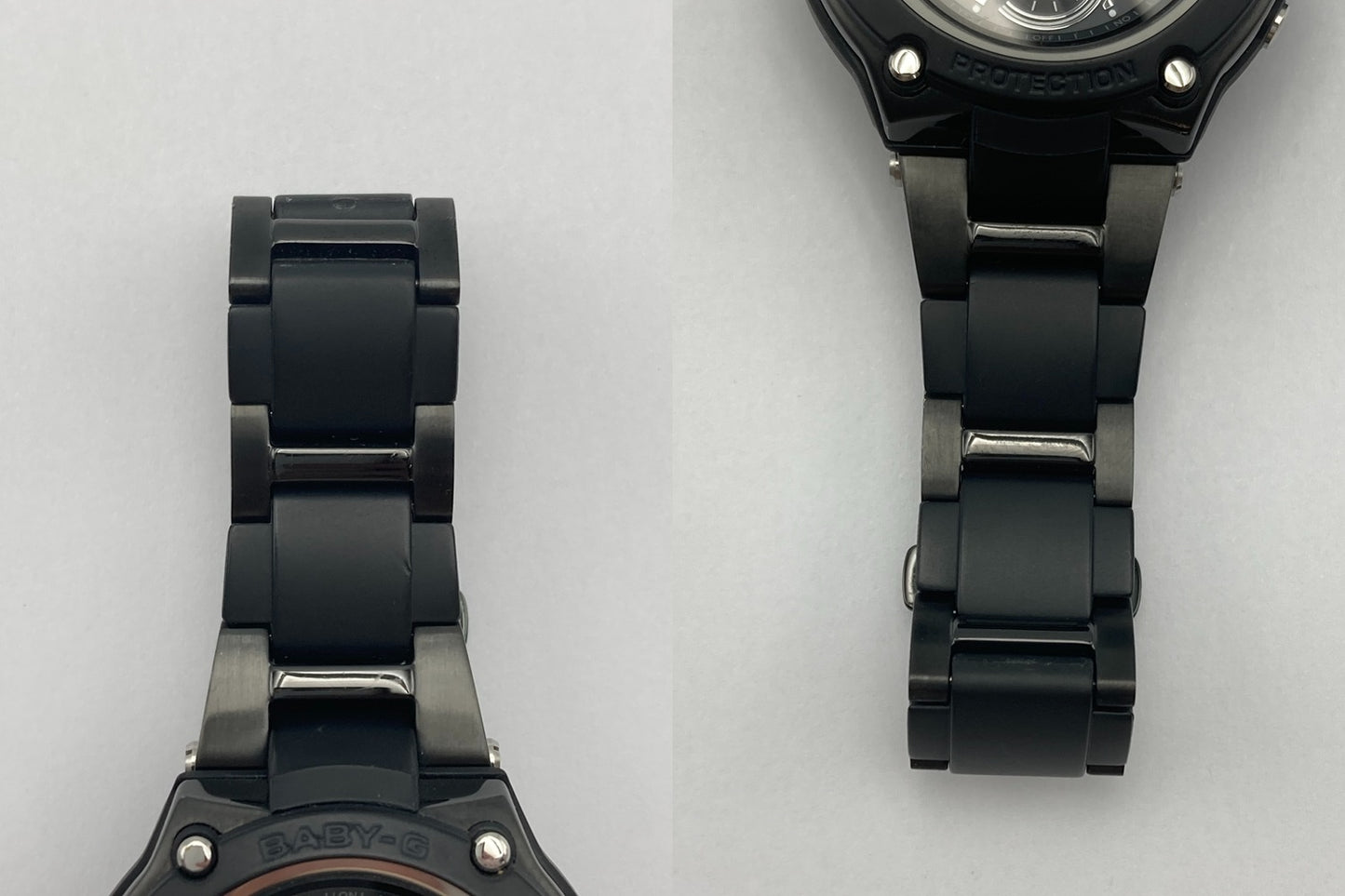 [カシオ] 腕時計 ベビージー Tripper (トリッパー) コンポジットデザインモデル 電波ソーラー BGA-1400CB-1BJF 中古 D4