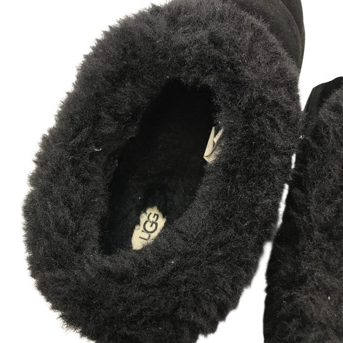 UGG アグ TAZZLITA (タズリータ) 厚底サンダル ブラック 25㎝ 中古 Y1