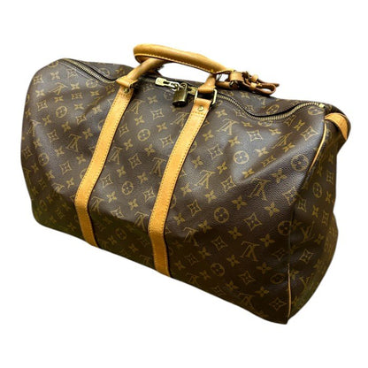 LOUIS VUITTON ルイヴィトン モノグラム キーポル 50 ボストンバッグ M41426 鞄 ブランド 旅行 大きめ 中古 W４