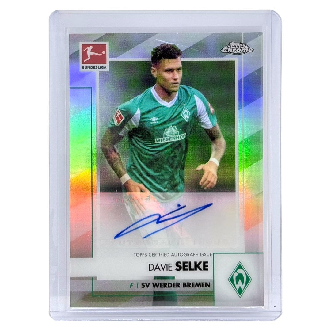TOPPS サッカーカード CHROME DAVIE SELKE WERDER BREMEN #BCA-DSE 中古 IT1
