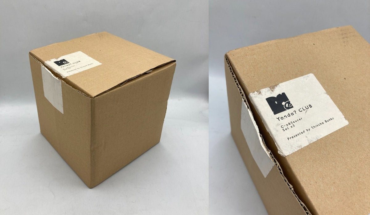 新潮文庫 yonda? 文豪カップ＆ソーサー 3セット 中古 4
