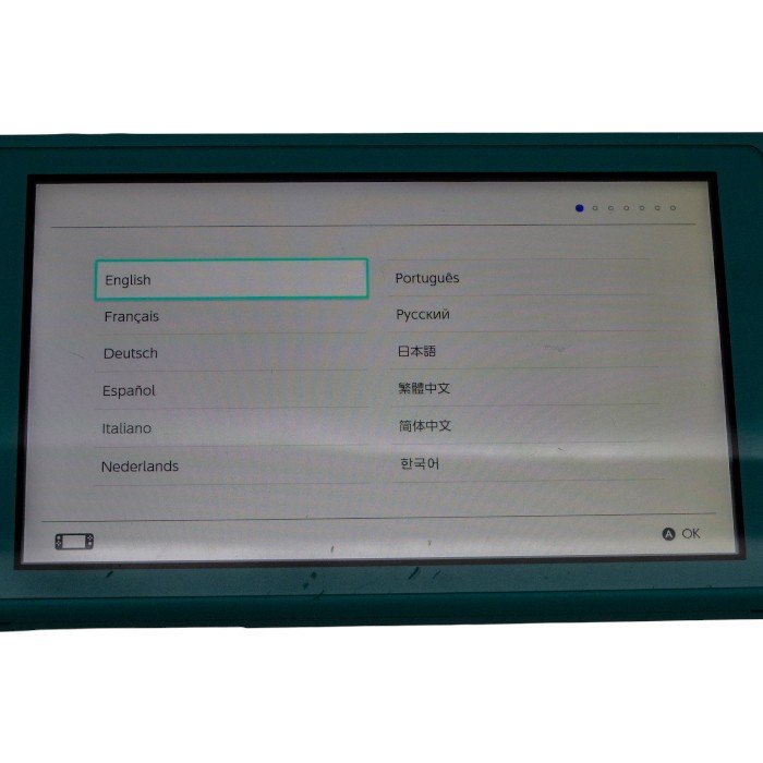 任天堂 Nintendo Switch Lite 本体 ターコイズ ニンテンドー スイッチ ライト HDH-001 中古 a1