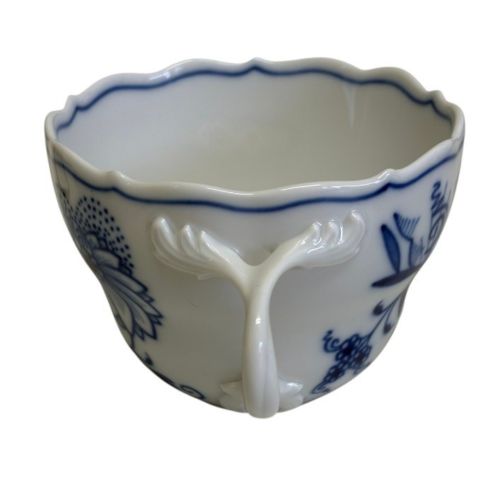 meissen マイセン ブルーオニオン カップ＆ソーサー 洋食器 ブランド おしゃれ 1客 中古 W1