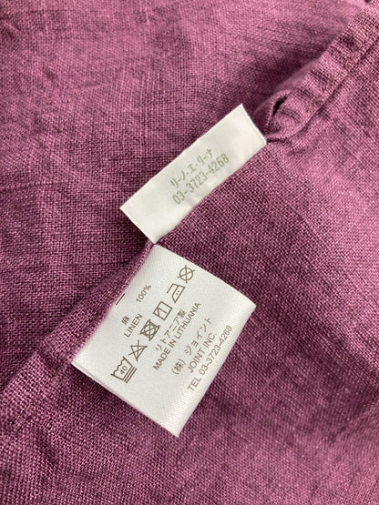 Lino e Lina リーノエリーナ リネン100％  エプロン 中古 D4