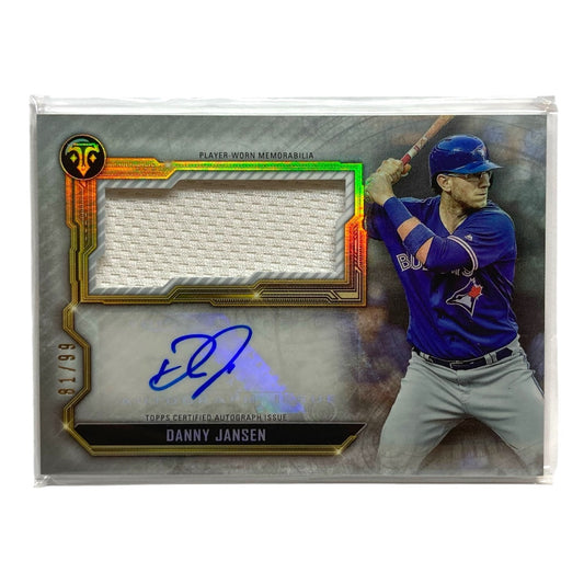 TOPPS MLBカード TRIPLE THREADS DANNY JANSEN BLUE JAYS 81/99 #ASJR-DJ 中古 IT2