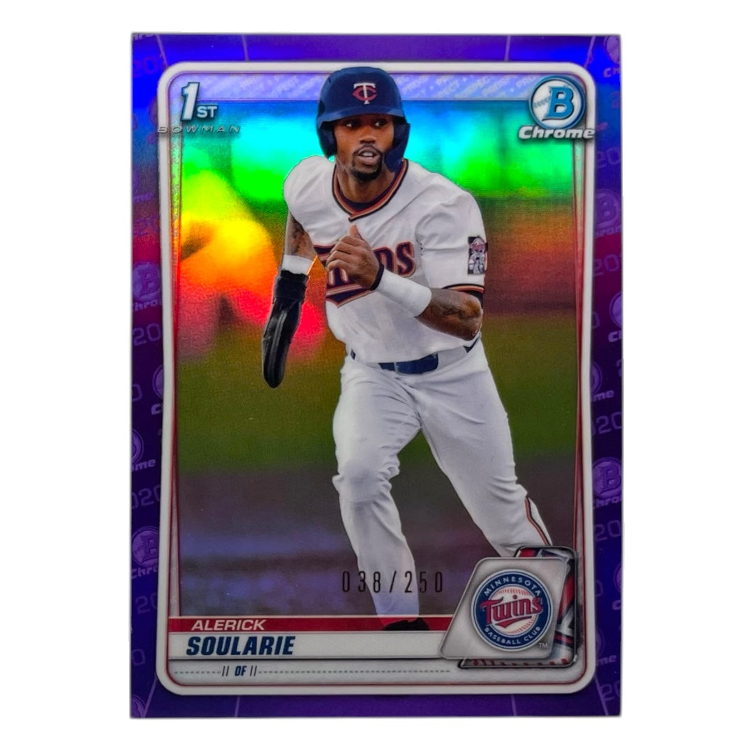 TOPPS MLBカード BOWMAN CHROME 1ST ALERICK SOULARIE MINNESOTA TWINS /250 #BD-94 中古 IT2