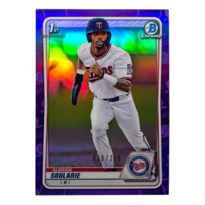 TOPPS MLBカード BOWMAN CHROME 1ST ALERICK SOULARIE MINNESOTA TWINS /250 #BD-94 中古 IT2