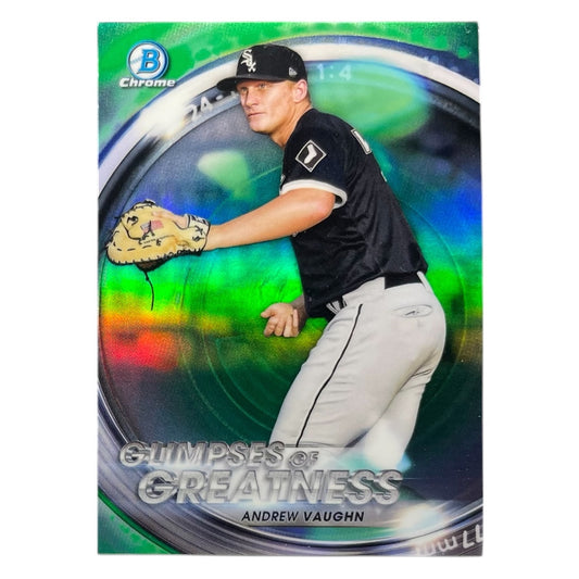 TOPPS MLBカード BOWMAN CHROME ANDREW VAUGHN CHICAGO WHITE SOX /99 #GOG-AV 中古 IT2