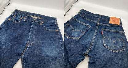 LEVI'S リーバイス 501XX 復刻 デニムパンツ 501-0003 97年 USA製 サイズ30×36 メンズ 中古 D4