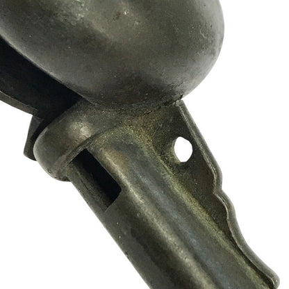 龍雲堂 矢立 携帯用筆記用具 書道 墨壺 アンティーク 文具 金属製 中古 T1