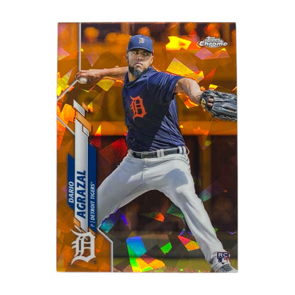 TOPPS MLBカード CHROME DARIO AGRAZAL DETROIT TIGERS /25 #U-265 中古 IT2