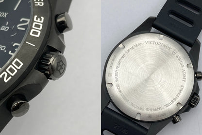 VICTORINOX ビクトリノックス フィールドフォース スポーツ クロノ 腕時計 クオーツ 241926.1 中古 D4