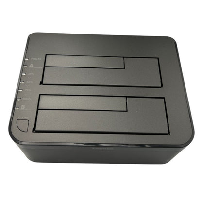 ロジテック エラースキップ機能搭載 SATAIII・10TB対応 2BAY スタンド型デュプリケーター LHR-2BDPU3ES Logitec 複製 デュプリケート 中古 W４