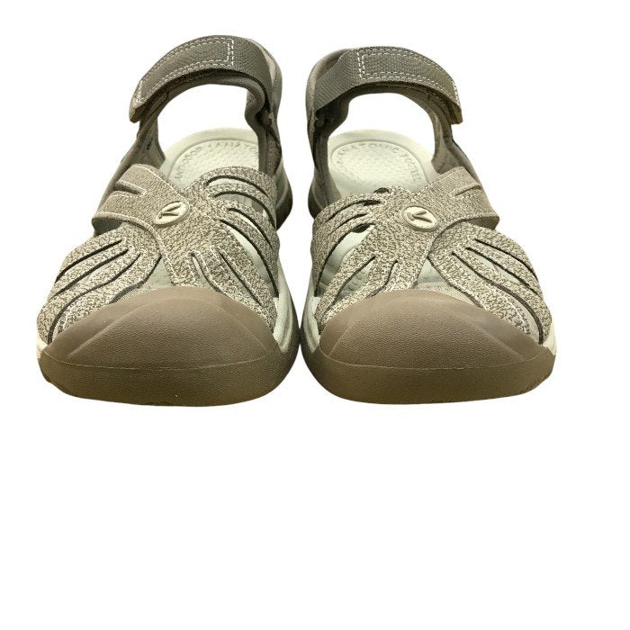 KEEN キーン ローズサンダル ウィメンズ オールシーズン カジュアル  シイタケ ベージュ 24cm 1016729 中古 N1