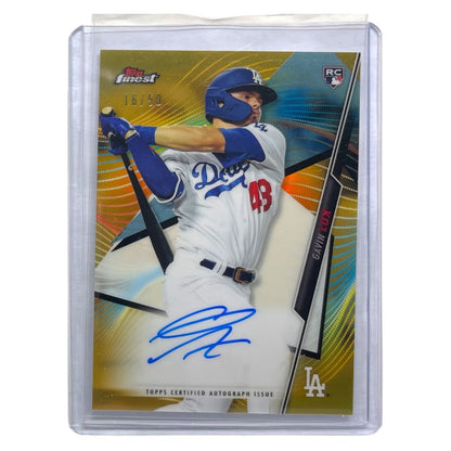 TOPPS MLBカード FINEST GAVIN LUX LOS ANGELES DODGERS /50 #FA-GL 中古 IT2