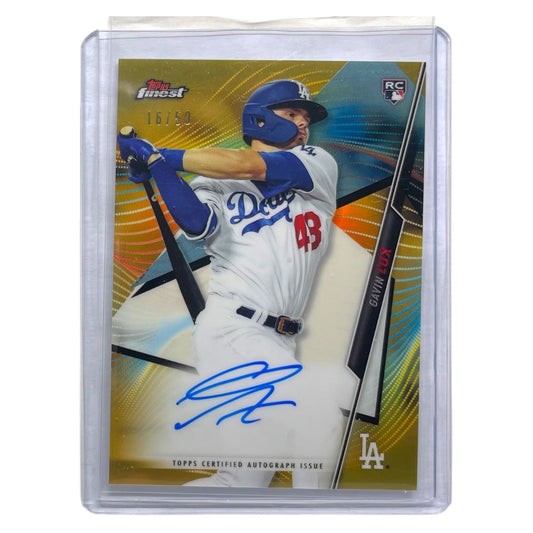 TOPPS MLBカード FINEST GAVIN LUX LOS ANGELES DODGERS /50 #FA-GL 中古 IT2