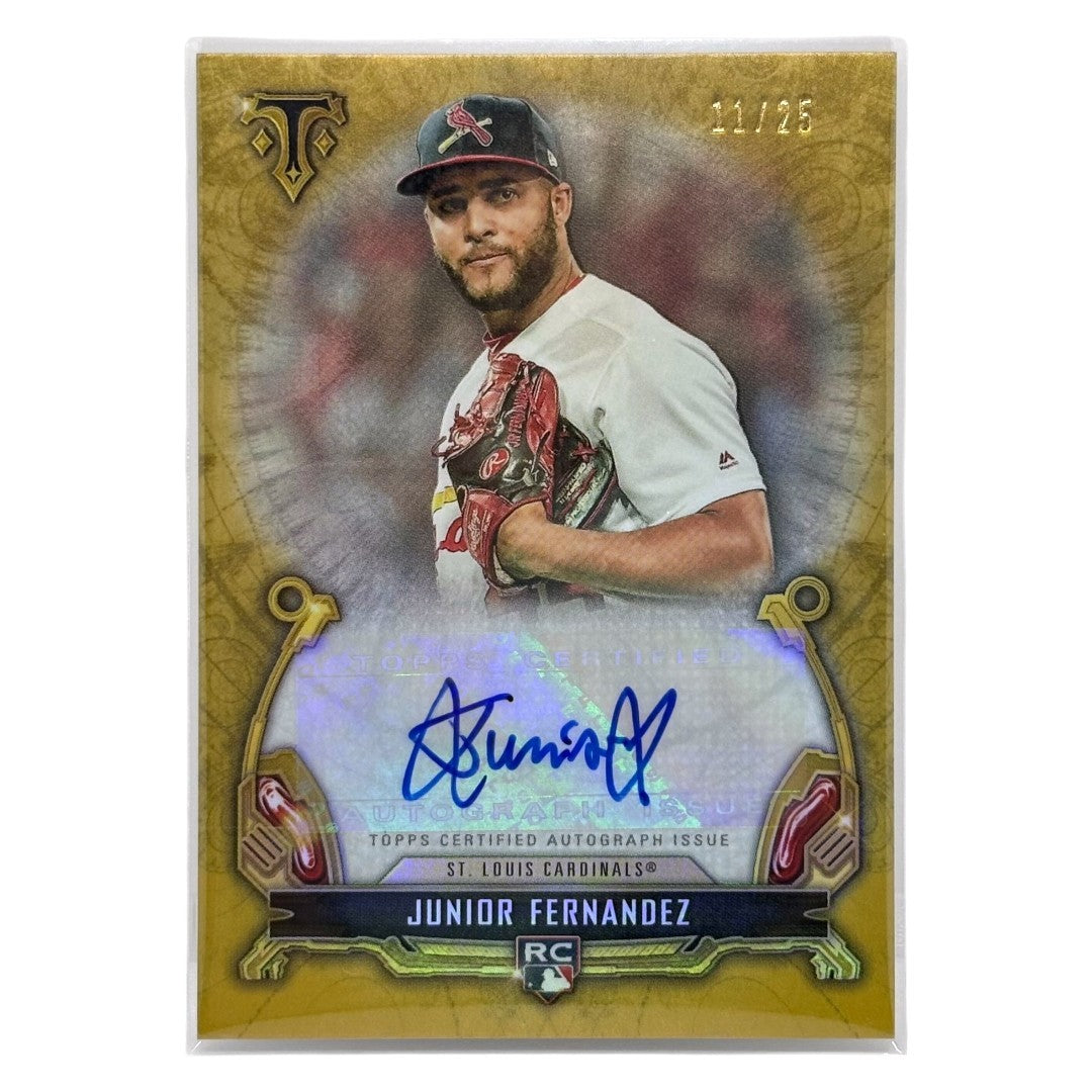 TOPPS MLBカード TRIPLE THREADS JUNIOR FERNANDEZ ST. LOUIS CARDINALS /25 #RAC-JF 中古 IT1