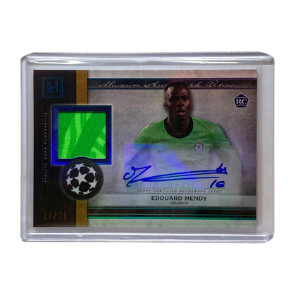 TOPPS サッカーカード MUSEUM COLLECTION EDOUARD MENDY CHELSEA 14/75 #MAR-EM 中古 IT2