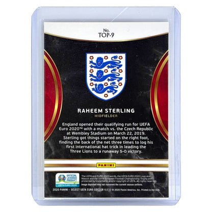 PANINI サッカーカード SELECT UEFA EURO RAHEEM STERLING ENGLAND #TOP-9 中古 IT1