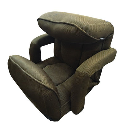 ツカモトコーポレーション スイッチチェア プレミアム8 (肘掛け付き) AIM-137 (BR) 医療機器認証番号：225AGBZX00061A08 中古 H4