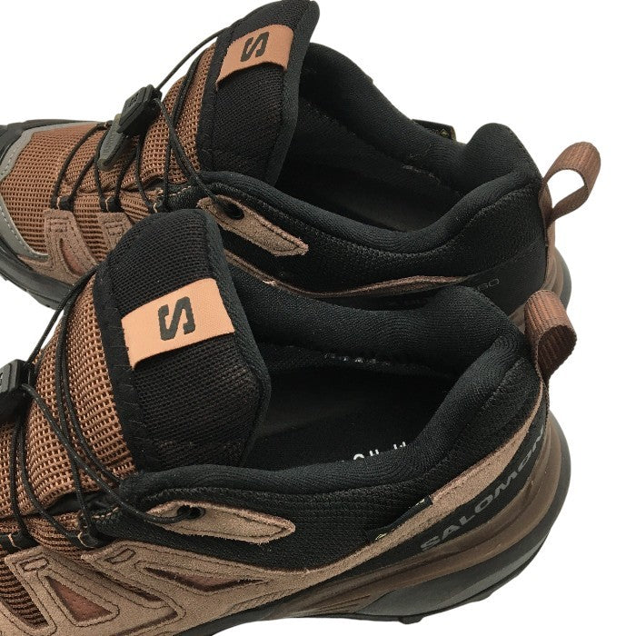 [サロモン] ハイキング トレッキングシューズ X ULTRA 360 LTR GORE-TEX WOMEN (エックス ウルトラ 360 レザー ゴアテックス) L47571500 Cognac/Peppercorn/Black 23.5 cm 中古 Y4
