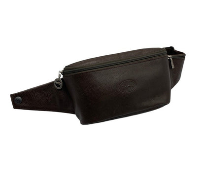 LONGCHAMP ロンシャン レザー ウエストポーチ 中古 D4