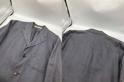 ISSEY MIYAKE MEN イッセイミヤケ メン リネン テーラードジャケット ME12FD574 サイズ3 中古 D4