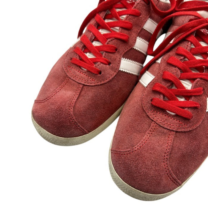 adidas アディダスオリジナルス GAZELLE ガゼル スニーカー BB5242 27.5cm 靴 シューズ メンズ レッド スエード 中古 W４
