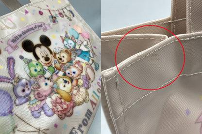 東京ディズニーシー 40周年 ダッフィー＆フレンズ フロム オールオブアス トートバッグ 中古 D4