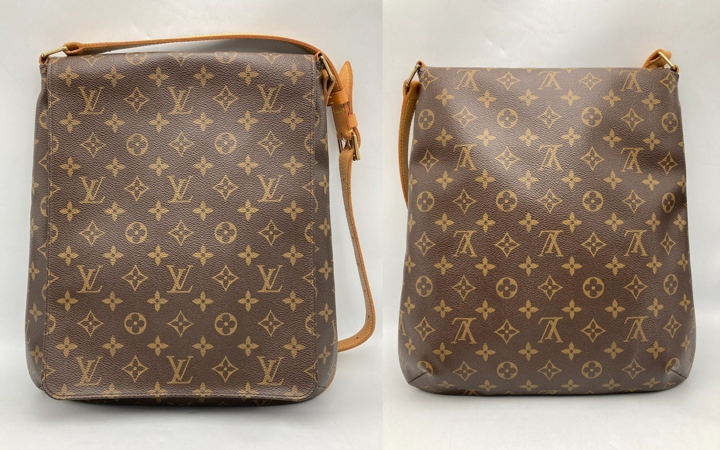 LOUIS VUITTON ルイヴィトン モノグラム ミュゼット ショルダーバッグ M51256 中古 D4