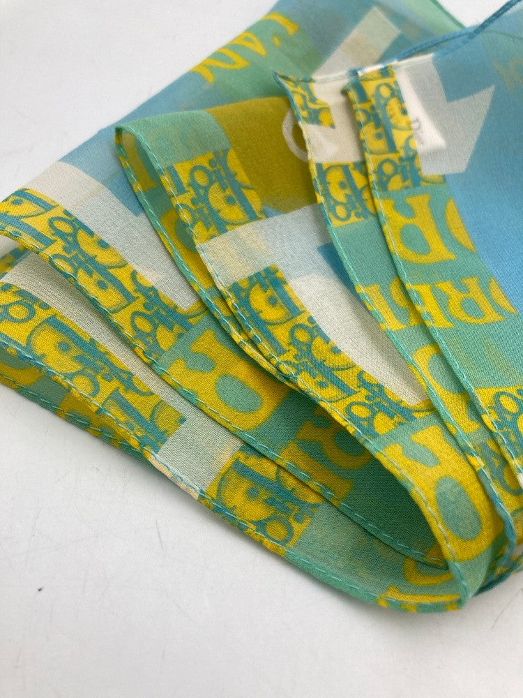 Christian Dior クリスチャンディオール トロッター シルク ストール/ミッツァ スカーフ 中古 D4