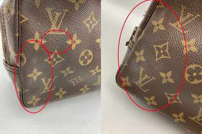 LOUIS VUITTON ルイヴィトン モノグラム トゥルース トワレット 23 ポーチ セカンドバッグ M47524 中古 D4
