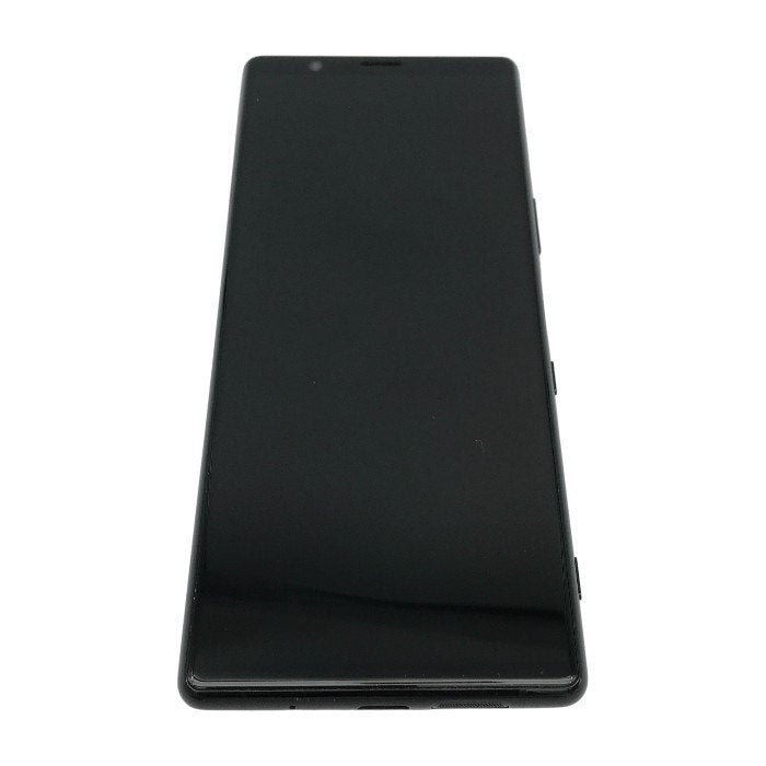 SONY XPERIA 5 スマートフォン 本体 4G アンドロイド SIMロック解除済み テレビ 有機EL スリム ブラック SOV41 中古 T1