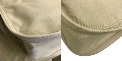 PORTER GIRL ポーター ガール NAKED ネイキッド ショルダーバッグ M ベージュ 鞄 キャンバス レディース 中古 WK1