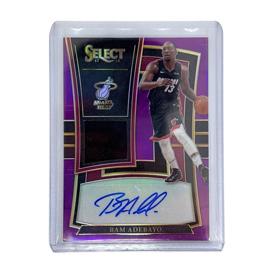 PANINI NBAカード SELECT PRIZM BAM ADEBAYO HEAT 58/99 #RJA-BAM 中古 IT1