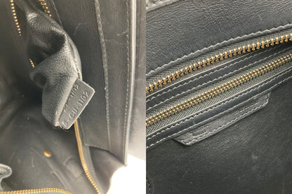 CELINE セリーヌ ラゲージ マイクロ ショッパー ハンドバッグ 中古 D4
