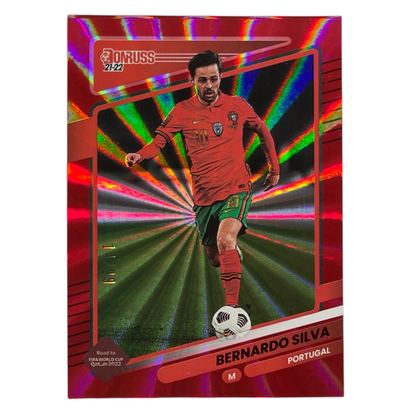PANINI サッカーカード DONRUSS BERNARDO SILVA PORTUGAL /99 #121 中古 IT2