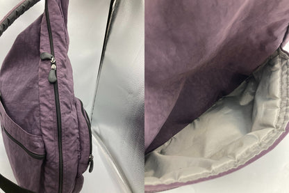 HEALTHY BACK BAG ヘルシーバックバッグ ビッグバッグ (プラム) 中古 D4