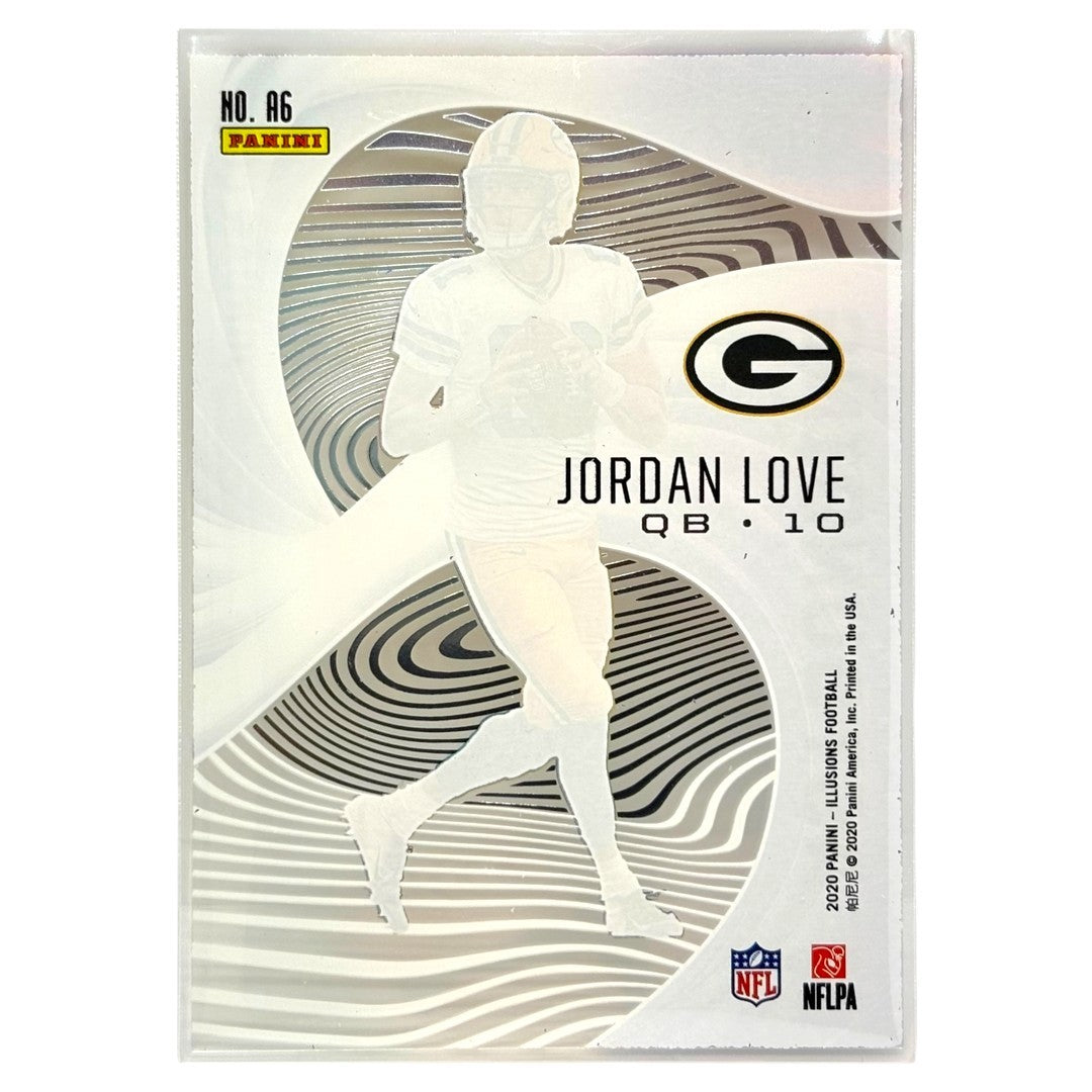 PANINI NFLカード ILLUSIONS JORDAN LOVE PACKERS #A6 中古 IT1