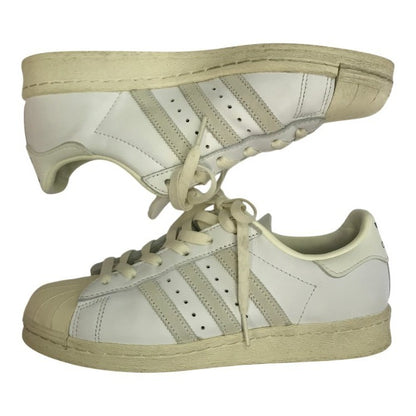 adidas × URBAN RESEARCH DOORS スーパースター スニーカー レディース ローカット SUPERSTAR シンプル ホワイト 24.0cm ID5113 中古 T1
